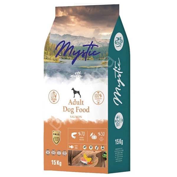 Mystic Somonlu Az Tahıllı Yetişkin Köpek Maması 15 Kg