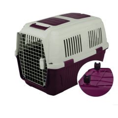 Strong CD7 IATA Tekerlekli Köpek Taşıma Çantası Bordo 92x64x67 Cm