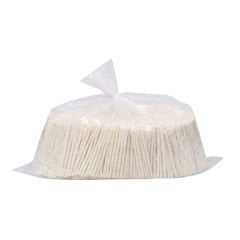 Delibon Deri İnce Burgu Kemik Köpek Ödülü Beyaz 5 Kg