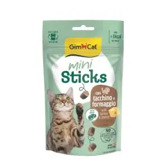 Gimcat Mini Sticks Hindili ve Peynirli Kedi Ödül Maması 1 Adet 50 Gr