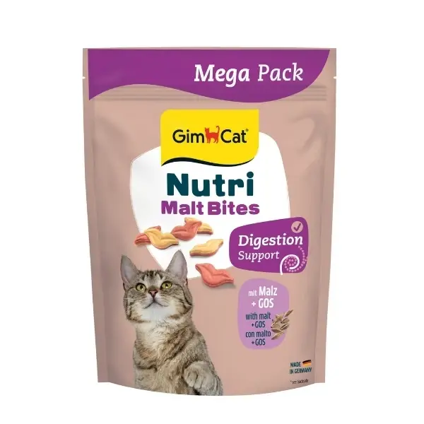 Gimcat Nutri Malt Bites Sindirim Destekleyici Kedi Ödül Maması 1 Adet 425 Gr