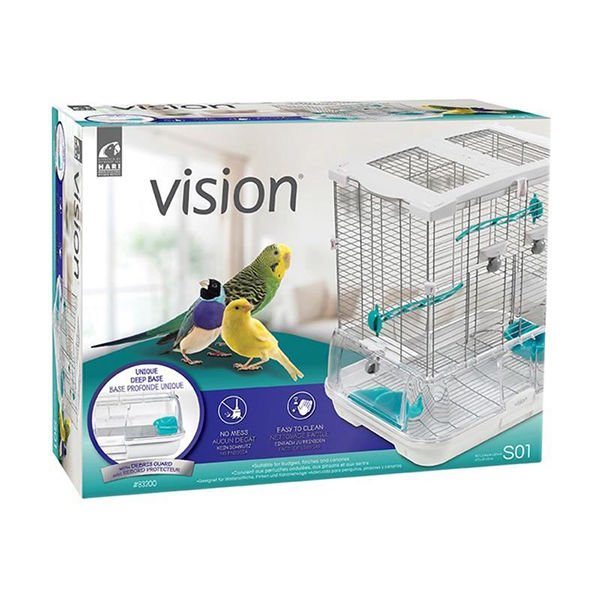 Hagen Hari Vision S01 Metal Kuş Kafesi 47.5x37.5x51 Cm
