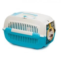 Aquael Comfy Cosmos Küçük Irk Köpek ve Kedi Taşıma Çantası Mavi Small 48x33x32.5 Cm
