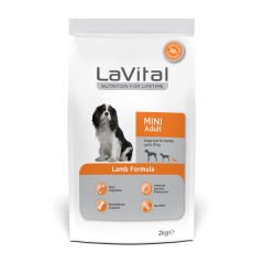 Lavital Kuzu Etli Küçük Irk Yetişkin Köpek Maması 2 Kg