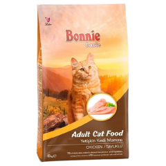 Bonnie Tavuklu Yetişkin Kedi Maması 10 kg