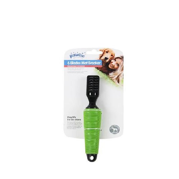 Pawise Silikon Saplı 6 Bıçaklı Köpek Kıtık Açıcı 19 Cm
