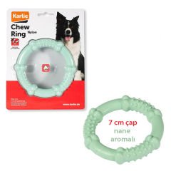Karlie Plastik Köpek Çiğneme Halkası Naneli 7.5 Cm