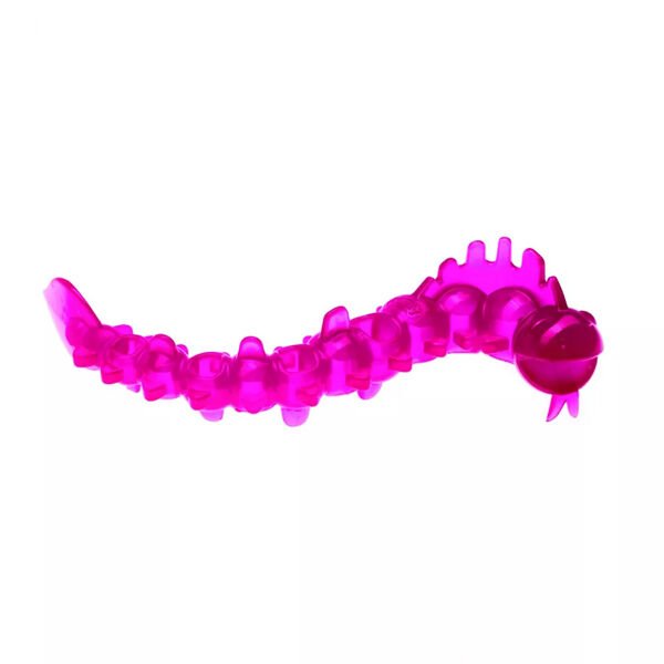Aquael Comfy Dental Tırtıl Köpek Oyuncağı Pembe 22x8 Cm