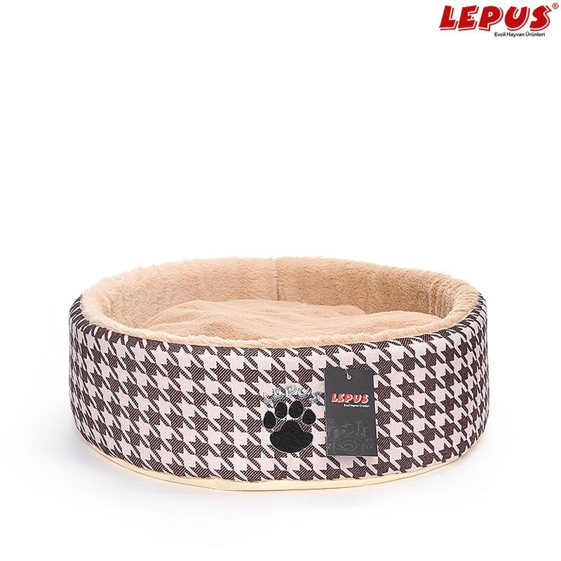 Lepus Sünger Köpek Yatağı Kahve 50x17h cm