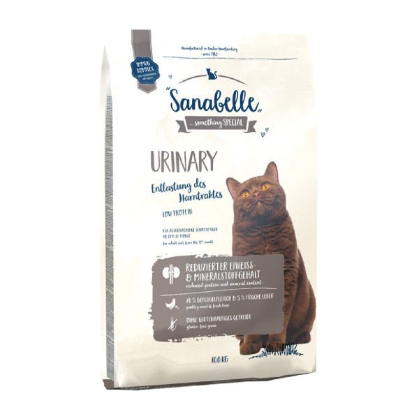 Sanabelle Urinary Tahılsız İdrar Yolları Sağlığı için Yetişkin Kedi Maması 10 Kg