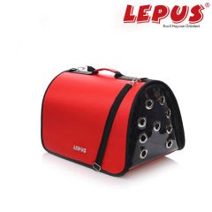 Lepus Fly Bag Köpek Taşıma Çantası Kırmızı 25x40x25 Cm