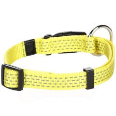 Flamingo Reflex Köpek Boyun Tasması Sarı 45-65 Cm