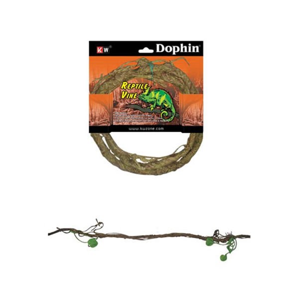 Dophin Sürüngenler İçin Dal Şeklinde Aksesuar Medium