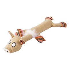 Flamingo Kumaş Domuz Şekilli Köpek Oyuncağı 64 Cm