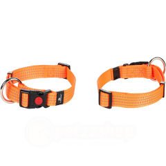 Flamingo Reflex Köpek Boyun Tasması Turuncu 30-45 Cm