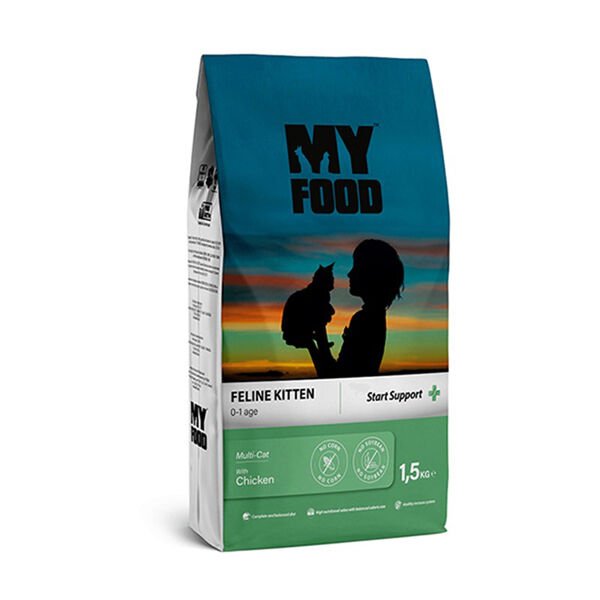 My Food Kitten Start Support Tavuklu Yavru Kedi Maması 1.5 Kg