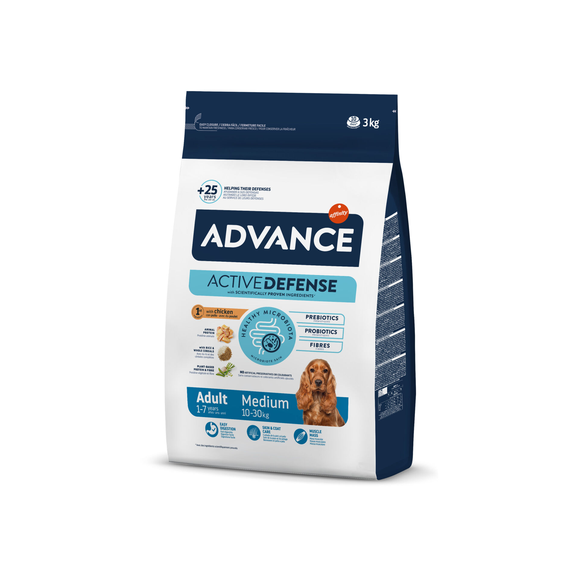 Advance Medium Adult Tavuklu Orta Irk Yetişkin Köpek Maması 3 kg