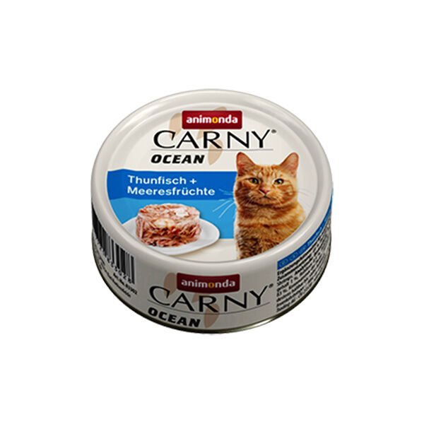 Animonda Carny Ocean Ton ve Deniz Mahsüllü Yetişkin Kedi Konservesi 80 Gr
