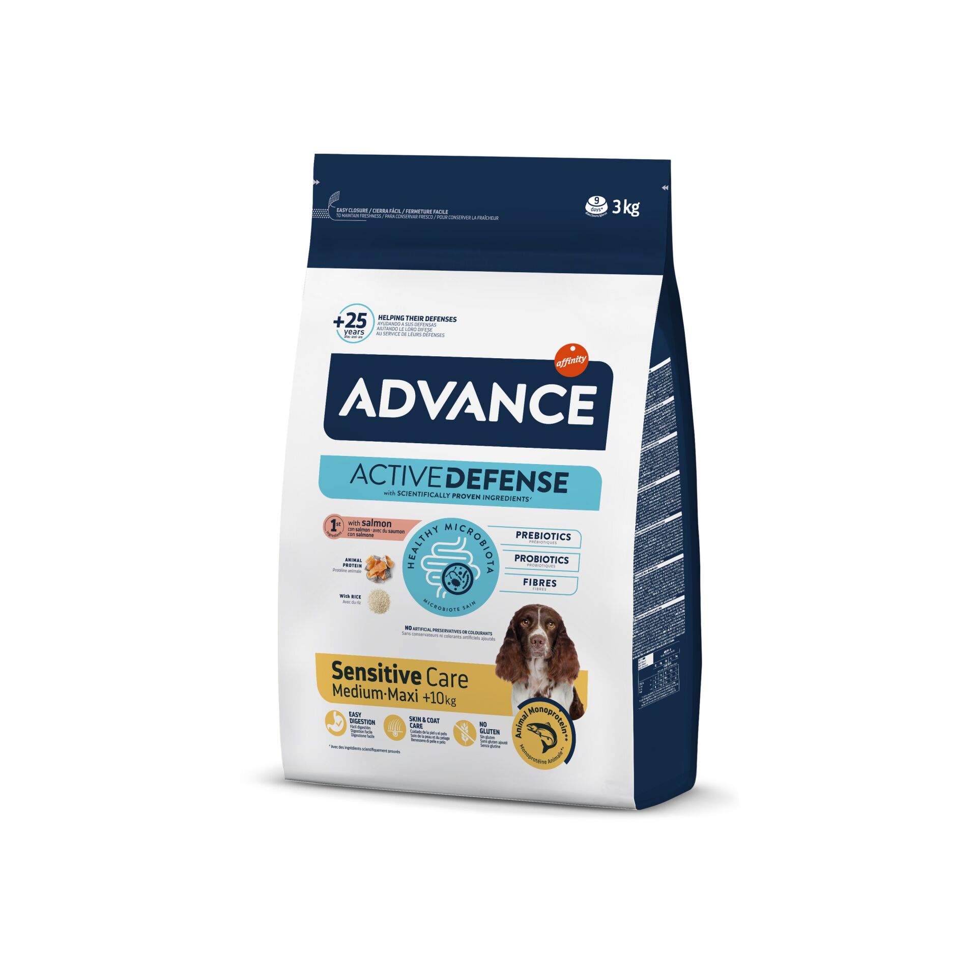 Advance Dog Sensitive Salmon Deri ve Tüy Sağlığı Özel Somonlu Yetişkin Köpek Maması 3 kg