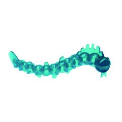 Aquael Comfy Dental Tırtıl Köpek Oyuncağı Turkuaz 22x8 Cm
