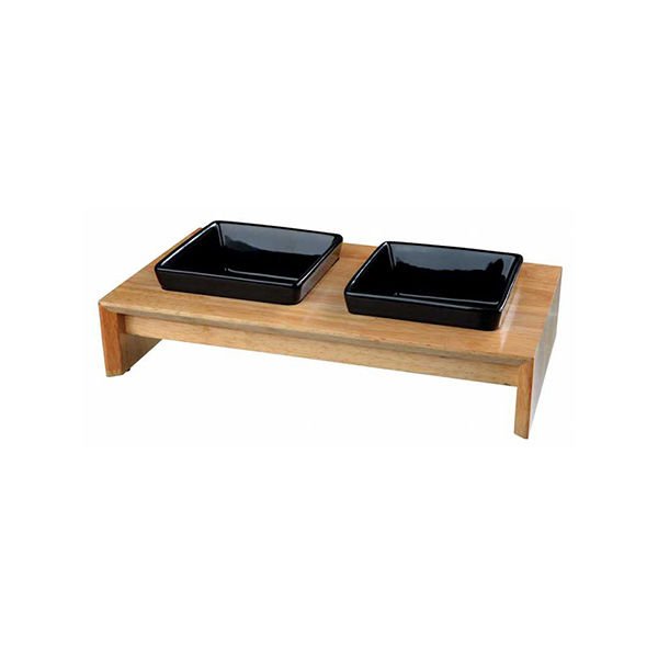 Trixie Kedi ve Köpek Mama Su Kabı Seti 2x0.4 Lt 36x19x7 Cm