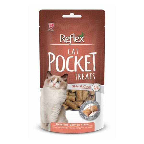 Reflex Somonlu Pocket Kedi Ödül Maması 60 Gr