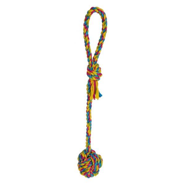 Eastland Renkli Stres ipi Köpek Oyuncağı 41 Cm