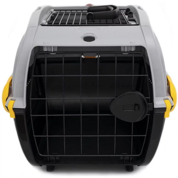 Aquael Comfy Üstü Açılır Köpek ve Kedi Taşıma Çantası Gri 58x38x38.5 Cm