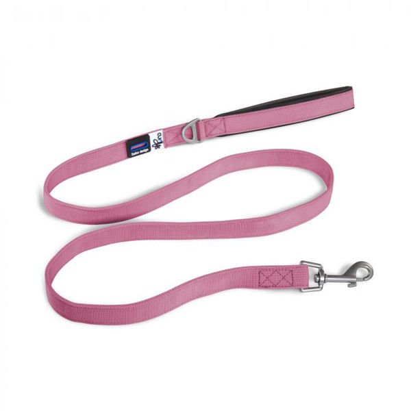 Curli Basic Leash Köpek Gezdirme Tasması Pembe Medium 1.5x140 Cm