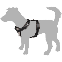 Flamingo Milou Köpek Göğüs Tasması Medium Mavi 40-55 Cm