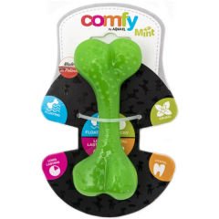 Aquael Comfy Dental Naneli Diş Kaşıyıcı Köpek Kemik Oyuncağı Yeşil 8.5 Cm