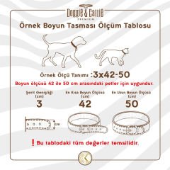 Cattie İsimlikli El Yapımı Gerçek Deri Kedi Boyun Tasması Small Camel 1x16-20 Cm