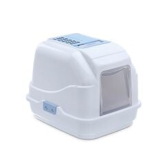 İmac Easy Cat Kapalı Filtreli Kedi Tuvaleti Gri 40x50x40 Cm