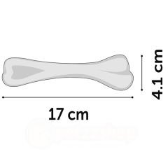Flamingo Köpek Çiğneme Kemiği Çikolatalı 17 Cm