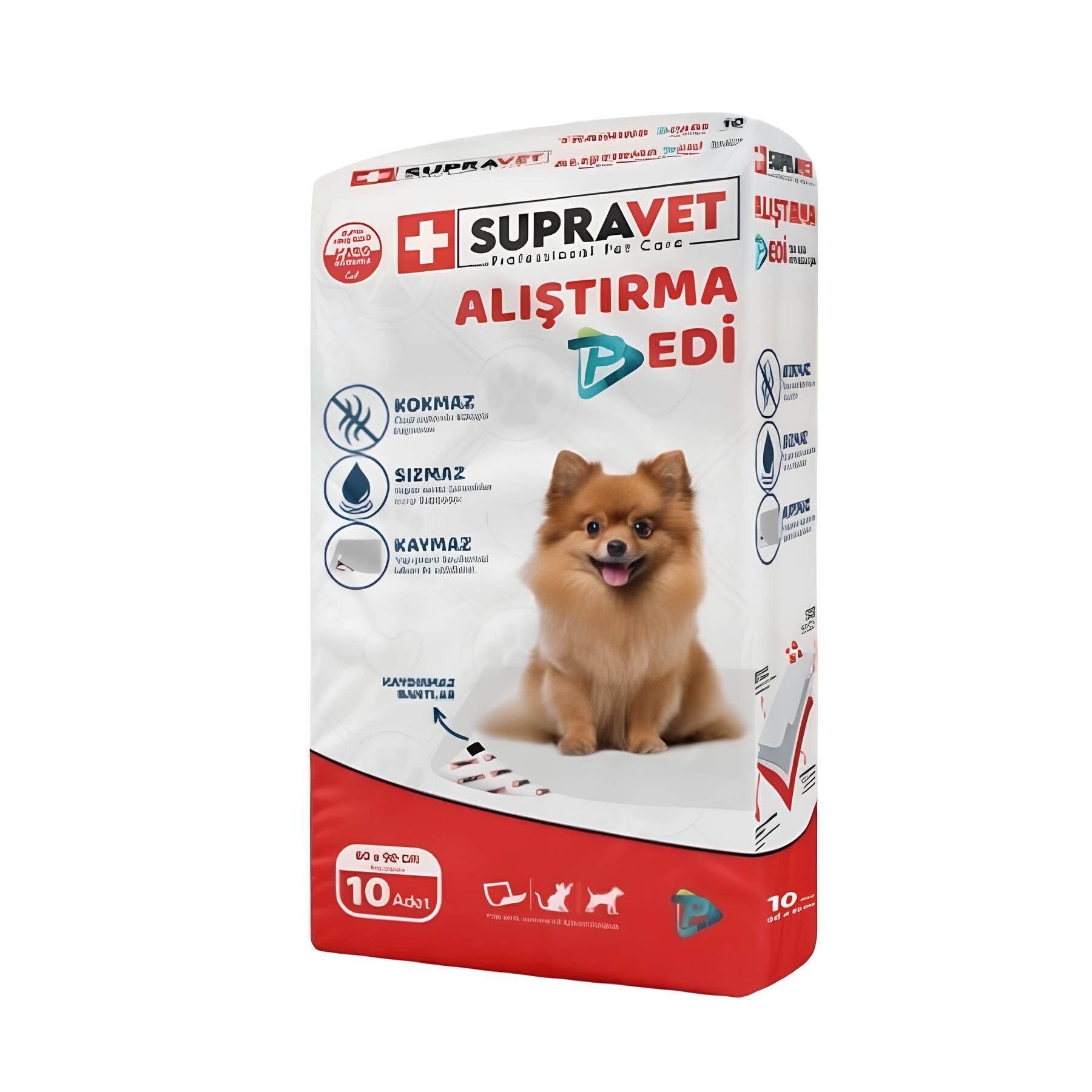Supravet Köpek Çiş Eğitim Pedi 60x90 cm 10'lu