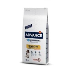 Advance Dog Sensitive Salmon Deri ve Tüy Sağlığı Özel Somonlu Orta ve Büyük Irk Yetişkin Köpek Maması 12 kg