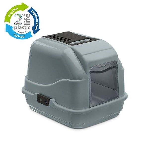 İmac Easy Cat Kapalı Filtreli Kedi Tuvaleti Pembe 40x50x40 Cm