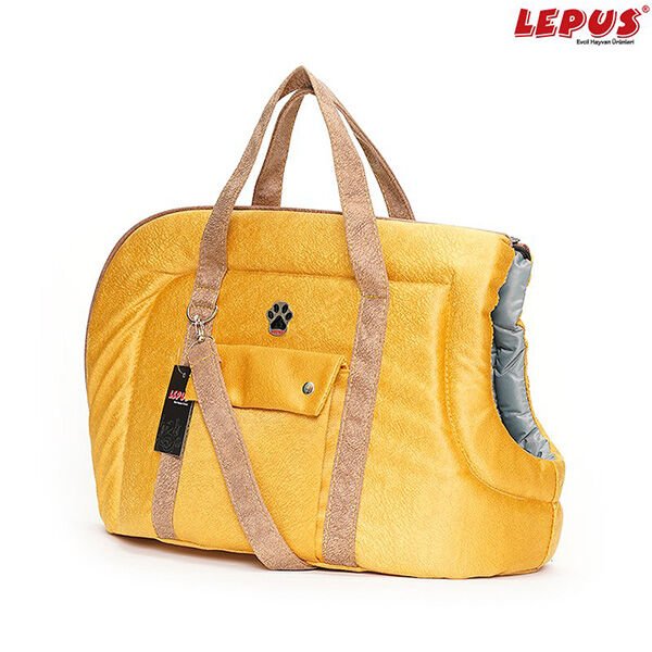 Lepus Açık Taşıma Çantası Hardal