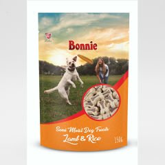 Bonnie Semi Moist Kuzu Etli Köpek Ödül Maması 150 Gr