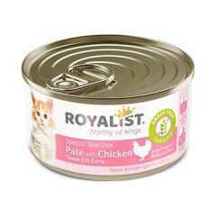 Royalist Tahılsız Tavuklu Ezme Yavru Konserve Kedi Maması 80 Gr