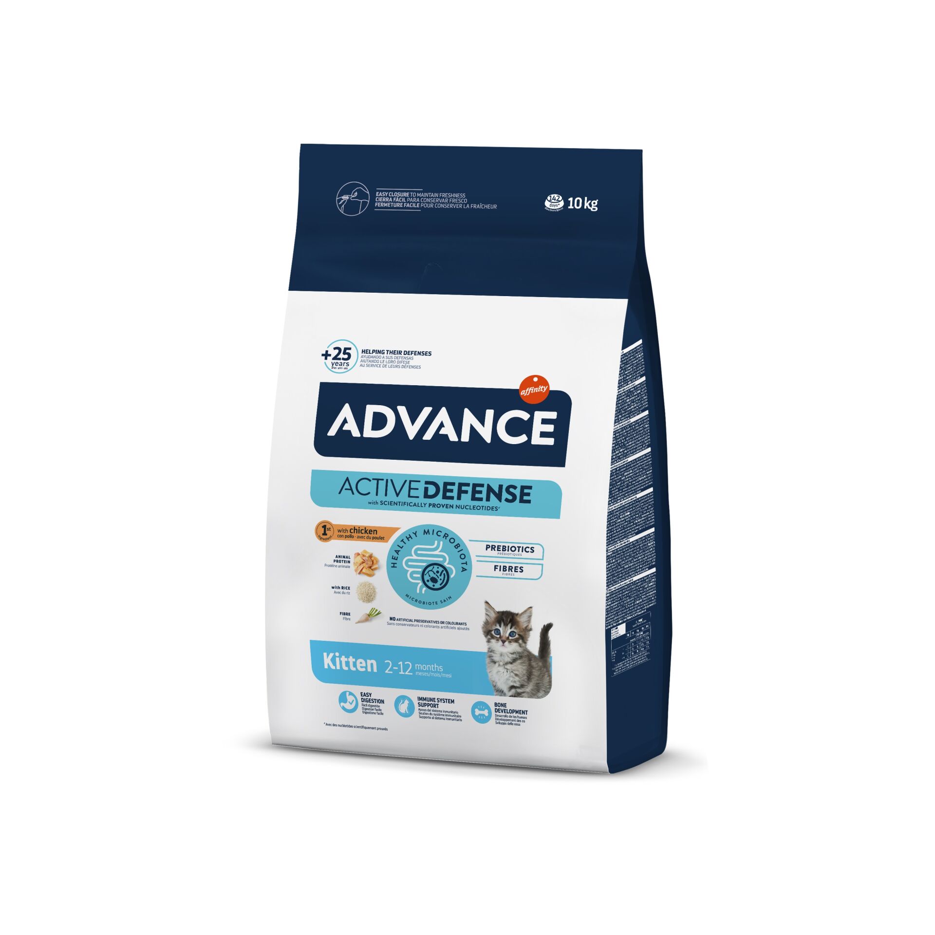 Advance Kitten Hamile ve Emziren Özel Tavuklu Yavru Kedi Maması 10 kg