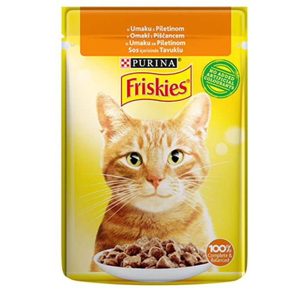 Friskies Tavuklu Yetişkin Konserve Kedi Maması 85 Gr