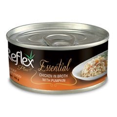 Reflex Plus Tavuk ve Balkabaklı Yetişkin Konserve Kedi Maması 70 Gr
