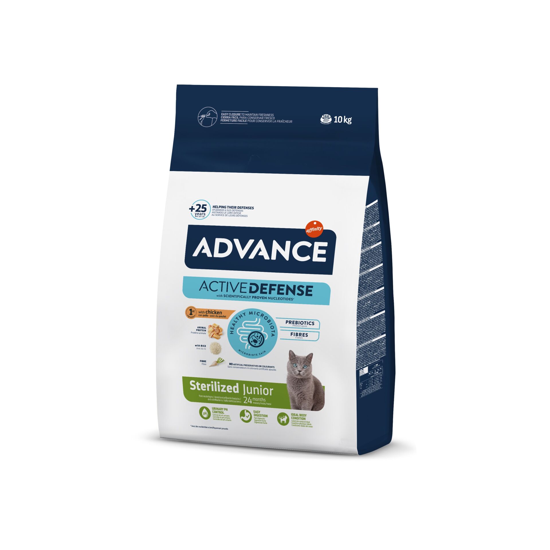 Advance Junior Kısırlaştırılmış Tavuklu Yavru Kedi Maması 10 kg