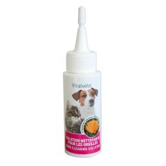 Vitalveto Kedi ve Köpek Kulak Bakım Temizleme Solüsyonu 60 Ml  