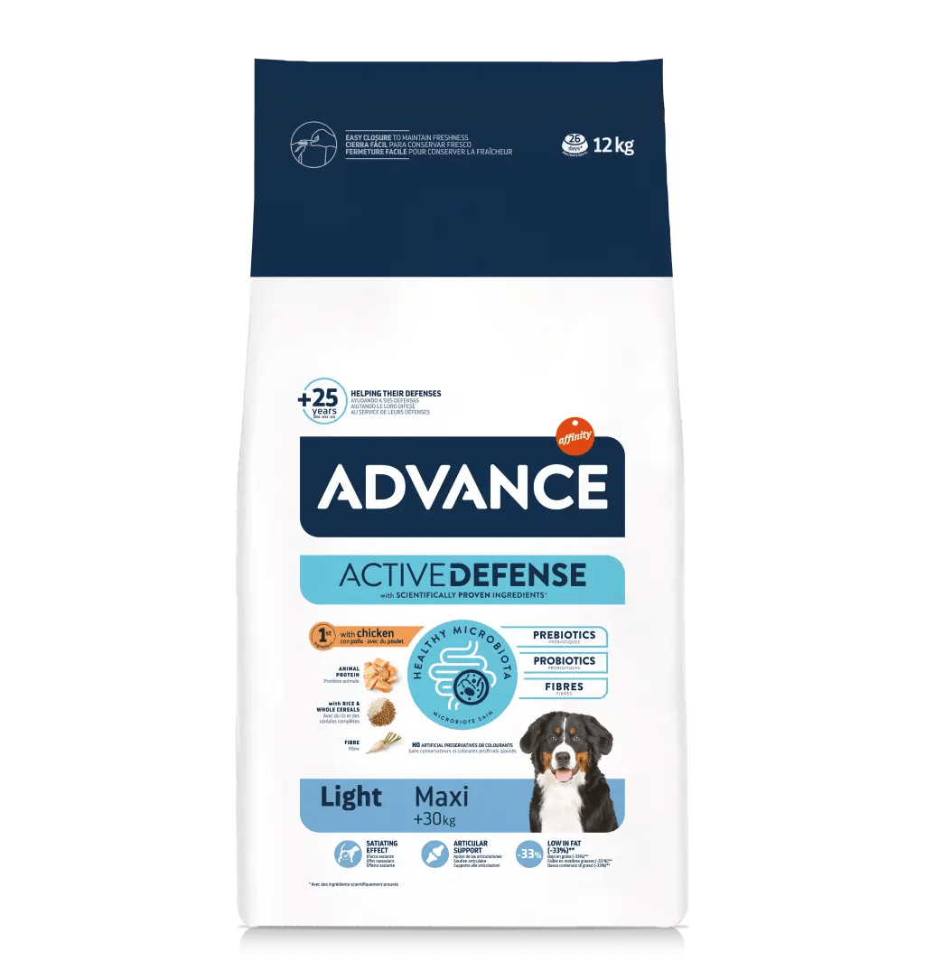 Advance Maxi Light Büyük Irk Diyet Yetişkin Köpek Maması 12 kg
