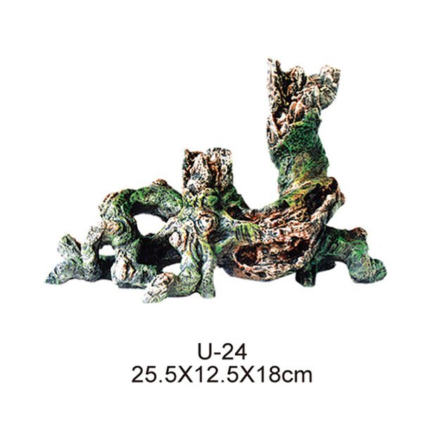 Dophin King Akvaryum Dekoru Kütük Kayalık 25.5x12.5x18 Cm