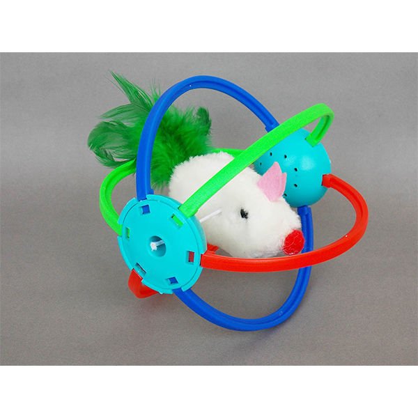 Eastland Yuvarlanan Fare Kedi Oyuncağı 14 Cm
