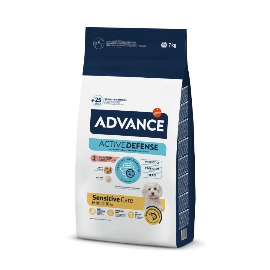 Advance Mini Sensitive  Deri ve Tüy Sağlığı Özel  Somonlu Küçük Irk Yetişkin Köpek Maması 7 kg