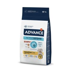 Advance Mini Sensitive  Deri ve Tüy Sağlığı Özel  Somonlu Küçük Irk Yetişkin Köpek Maması 7 kg
